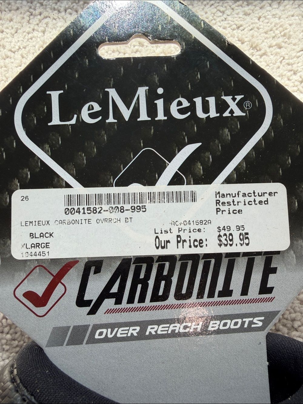 Le Mieux Carbonite Overreach Boots Sz XL New $40 - Picture 2 of 6